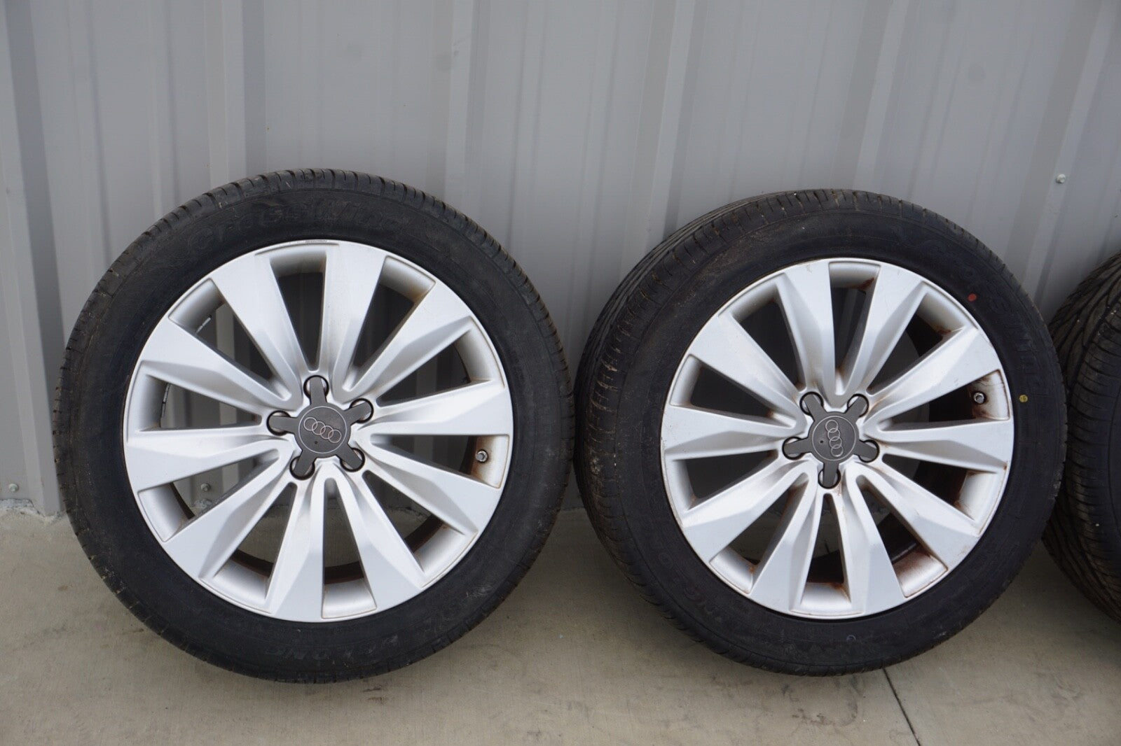 2004 - 2010 AUDI A8 OEM WHEEL RIM 18x8.5 18" SET OF 4 WHEELS AND TIRES