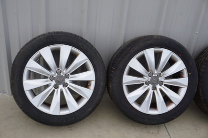 2004 - 2010 AUDI A8 OEM WHEEL RIM 18x8.5 18" SET OF 4 WHEELS AND TIRES