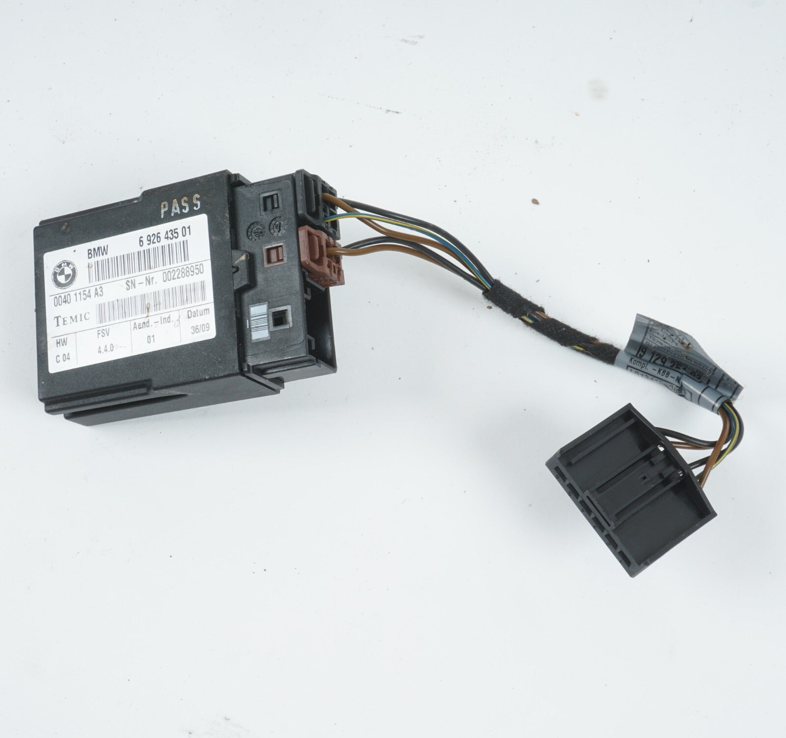 2008 - 2013 BMW X6 SEAT CONTROL MODULE UNIT 6926435 OEM