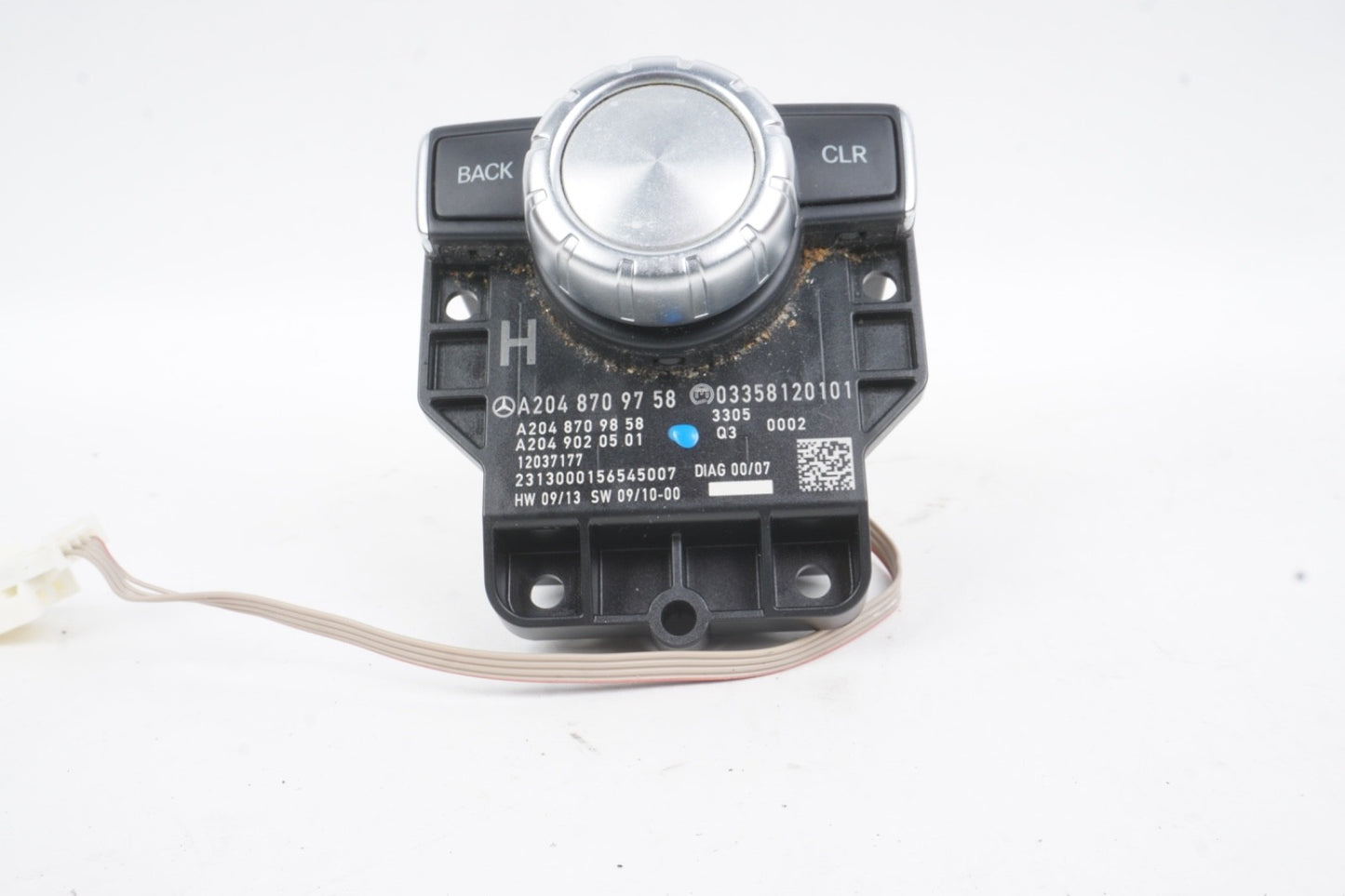 2012 - 2014 Mercedes C250 Console Head Unit Controller Knob Multi Switch OEM