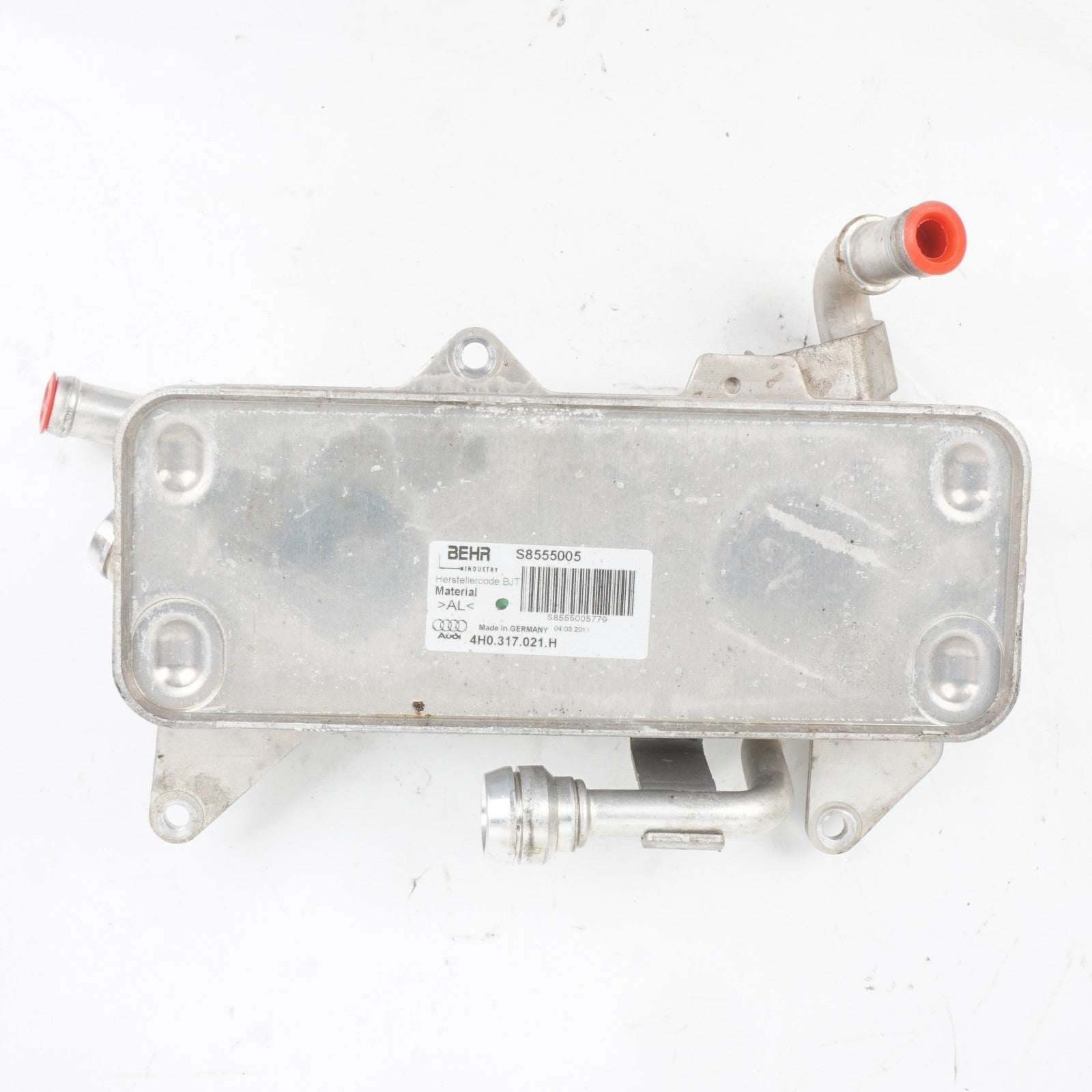 2011-2014 Audi A8 Transmission OIL Cooler 4H0317021H OEM