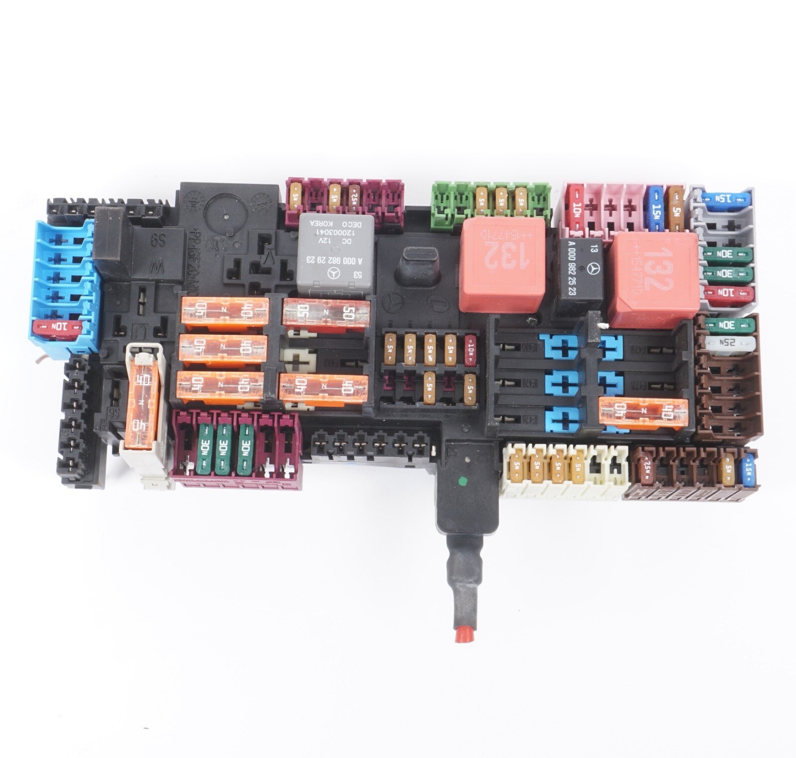 14-17 Mercedes S550 W222 Rear Trunk Fuse Box Relay Control Module  OEM