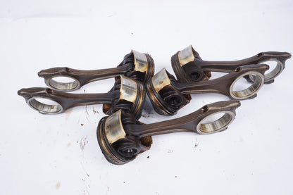2012 - 2015 AUDI A6 A7 Q7 3.0L Piston & Connecting Rod Set Of 5 OEM