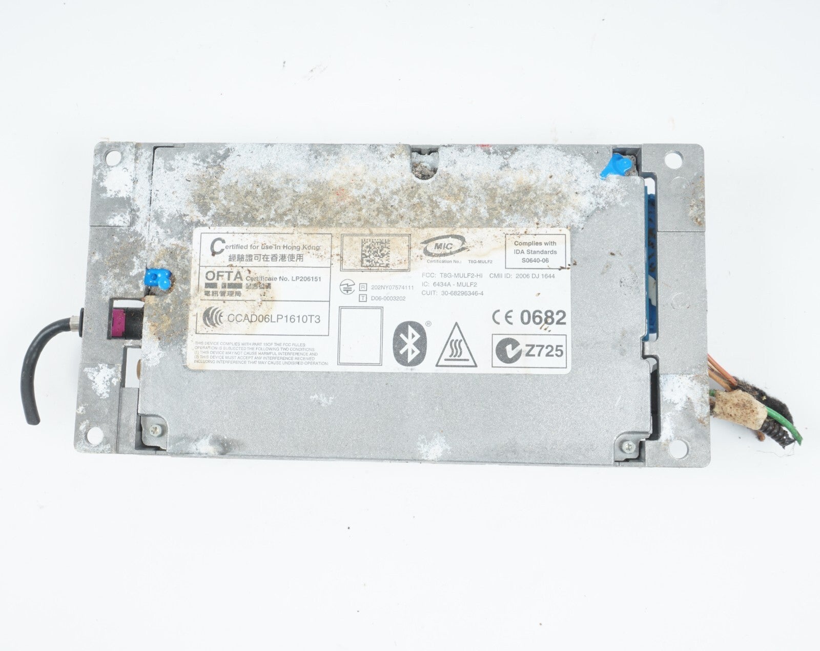 2008 - 2013 BMW X6 Bluetooth Communication Control Module 9224674  OEM