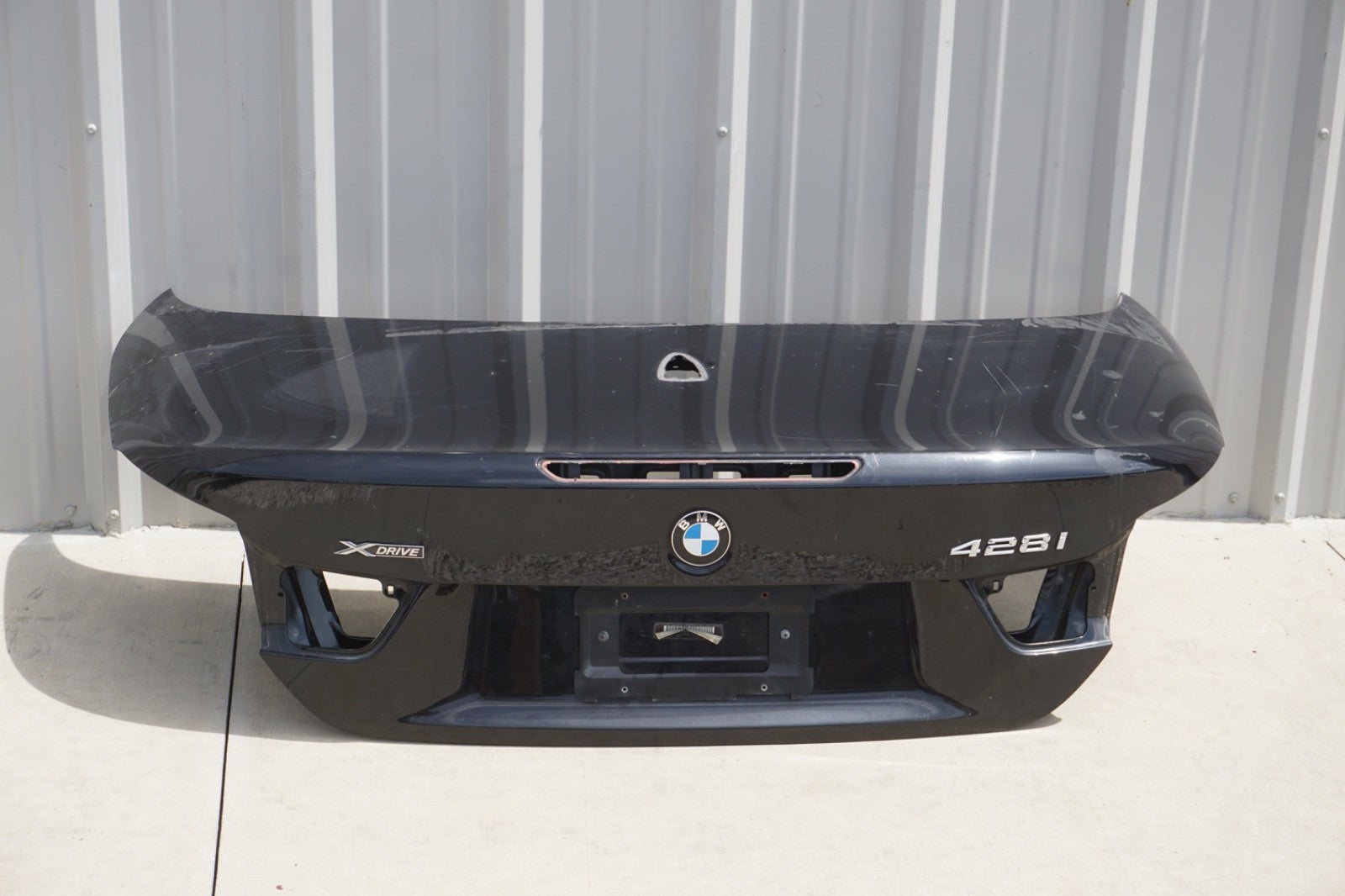 2014 - 2020 BMW 428i 435i 440i CONVERTIBLE TRUNK Lid OEM F32 F33 Black
