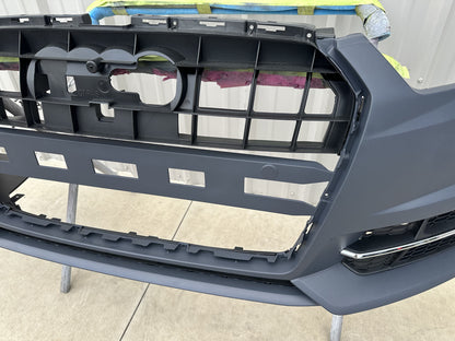 2015 - 2018 AUDI A6 C7 S6 S-line Front Bumper Cover With Side Grilles