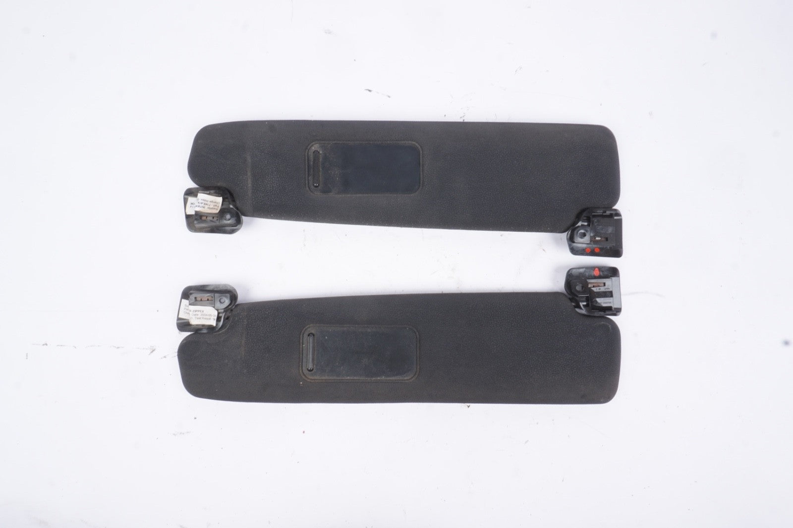 03-08 BMW E85 Z4 CONVERTIBLE SET OF 2 FRONT LEFT & RIGHT SUN VISOR OEM