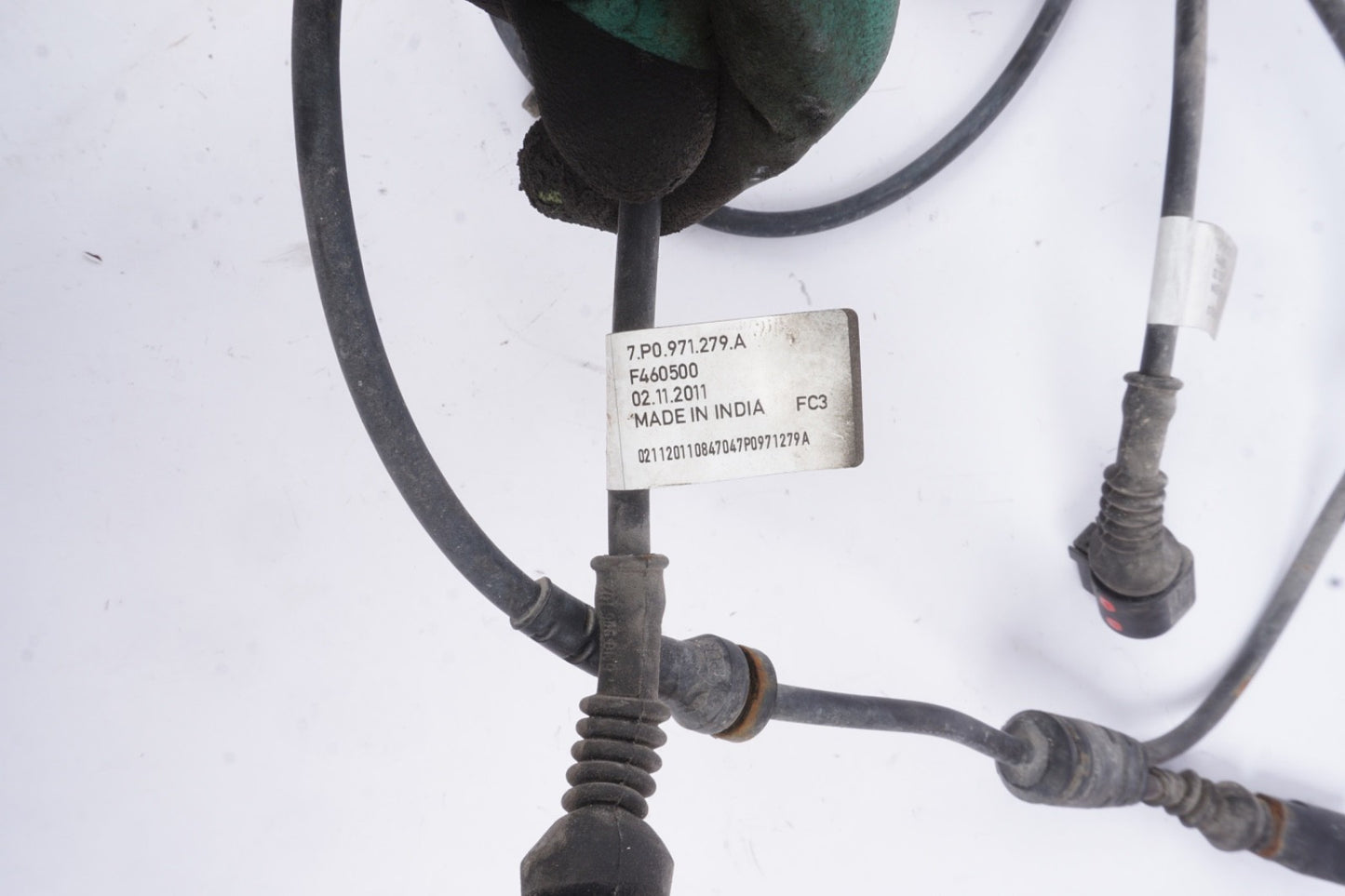 11-14 Porsche Cayenne 958 Rear ABS Speed Sensor Wiring Harness Wires OEM X 2