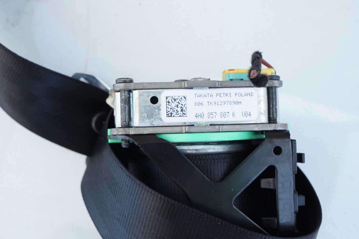 2011 - 2018 AUDI A8 A8L D4 REAR SEAT BELT RETRACTOR 4H0857805K OEM