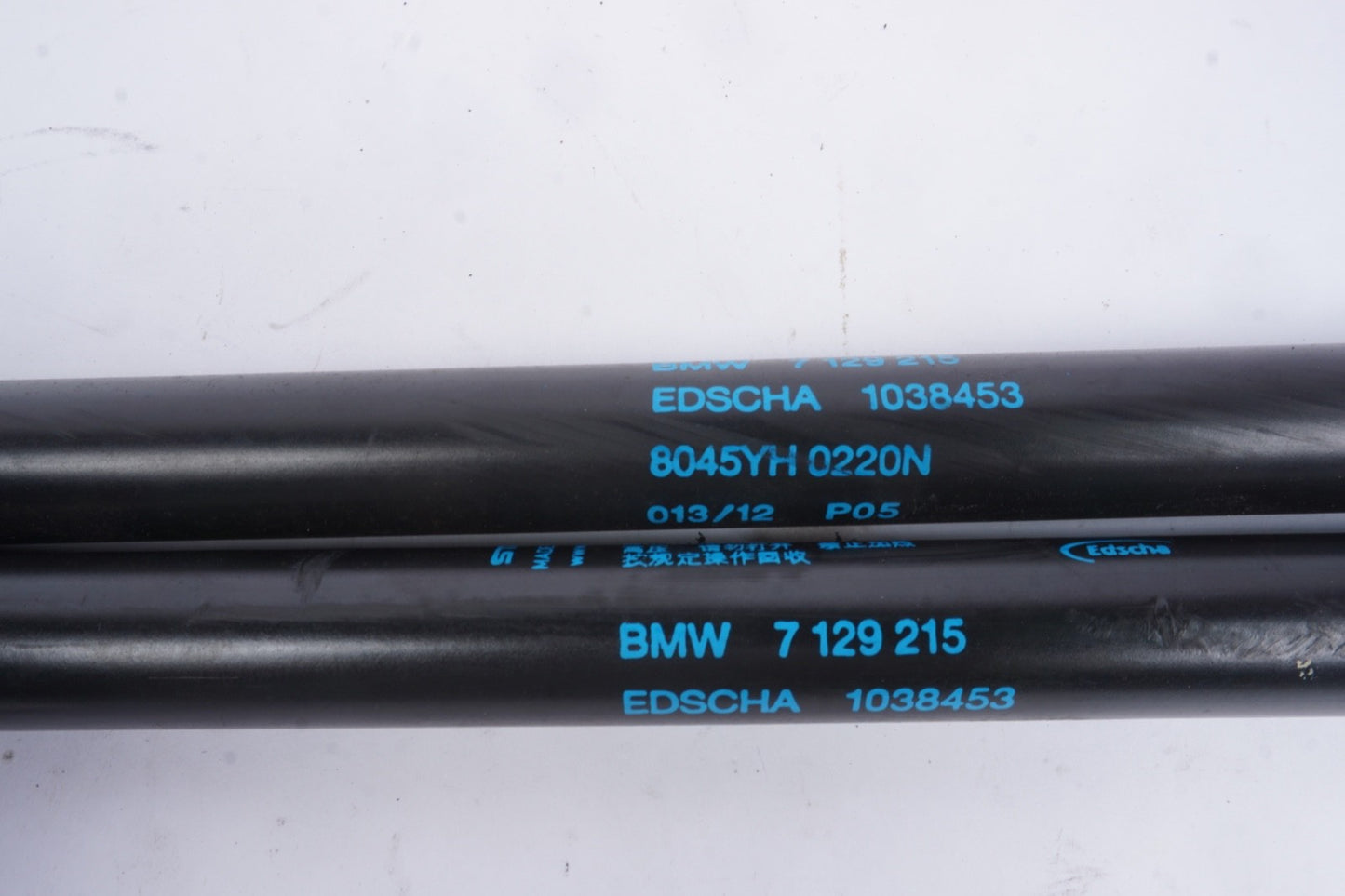 2007 - 2013 BMW E93 328i 335i Convertible Rear Trunk Lid Shock Absorber Pair