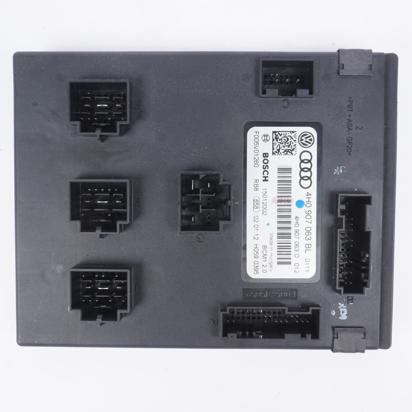 2011 - 2015 Audi A8 Body Comfort Control Module Unit OEM 4H0907063