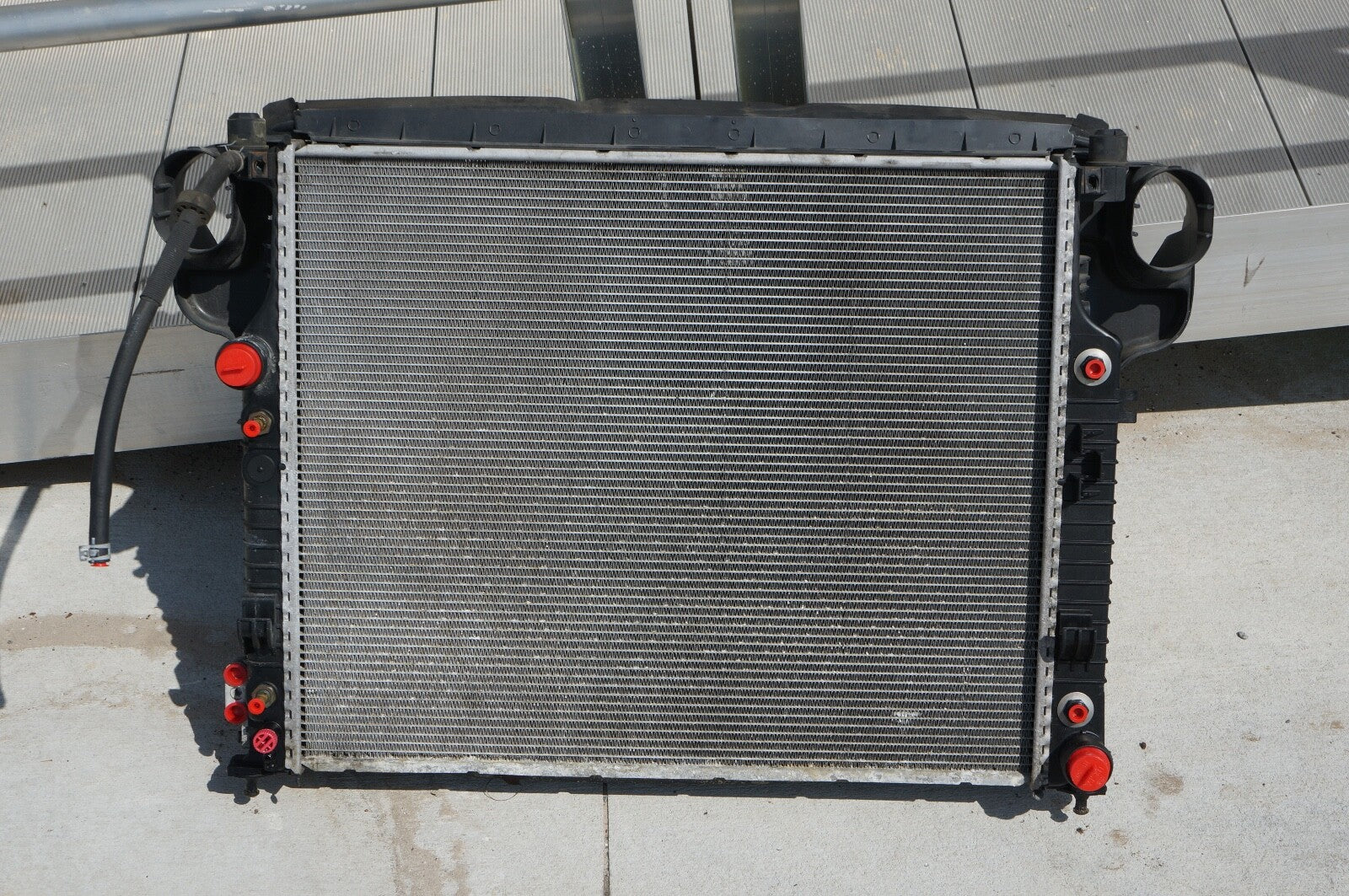 06-13 Mercedes W164 ML500 R350 Engine Cooling Radiator AC Air A/C Condenser OEM