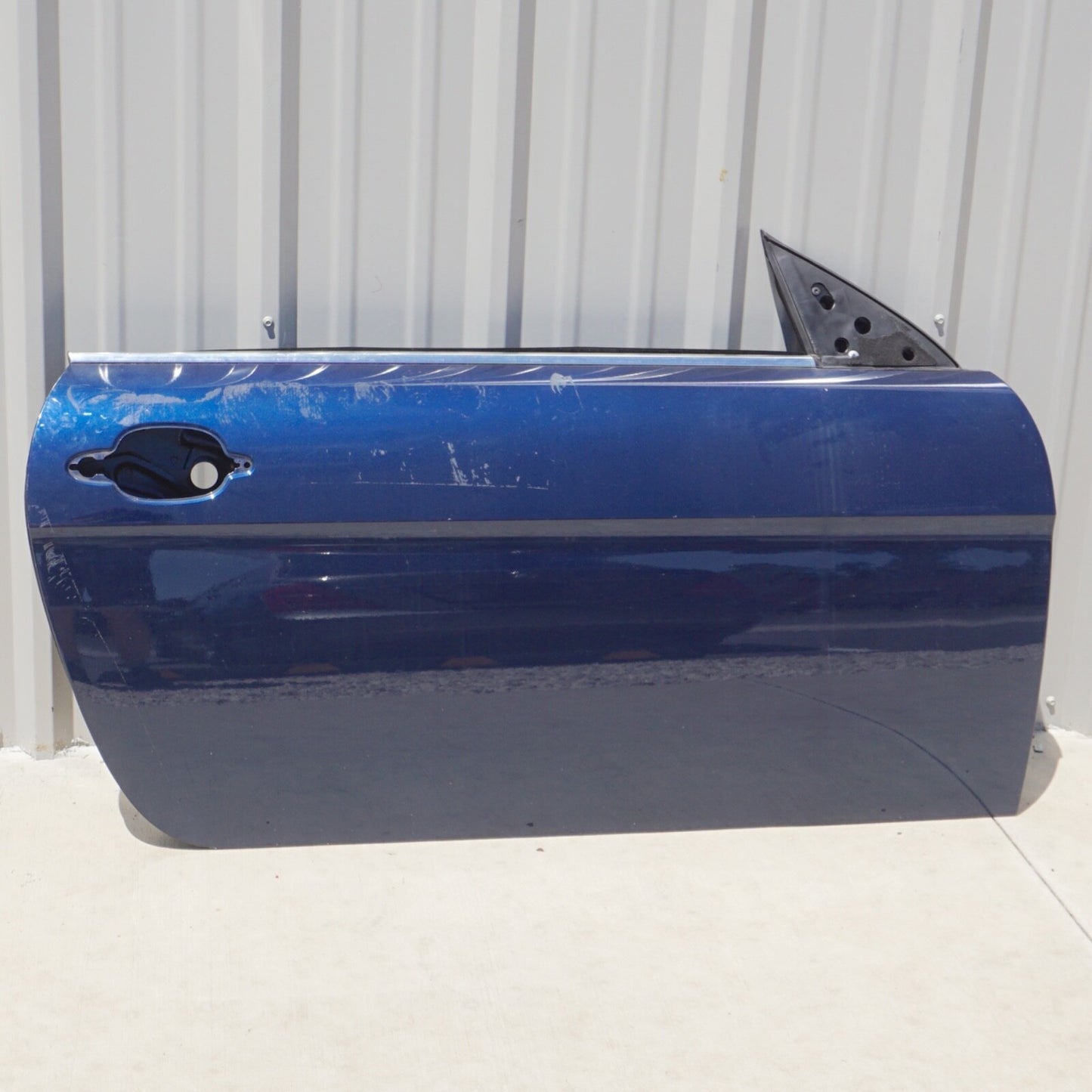 2006 - 2010 BMW 650I CONVERTIBLE FRONT RIGHT PASSENGER DOOR SHELL OEM