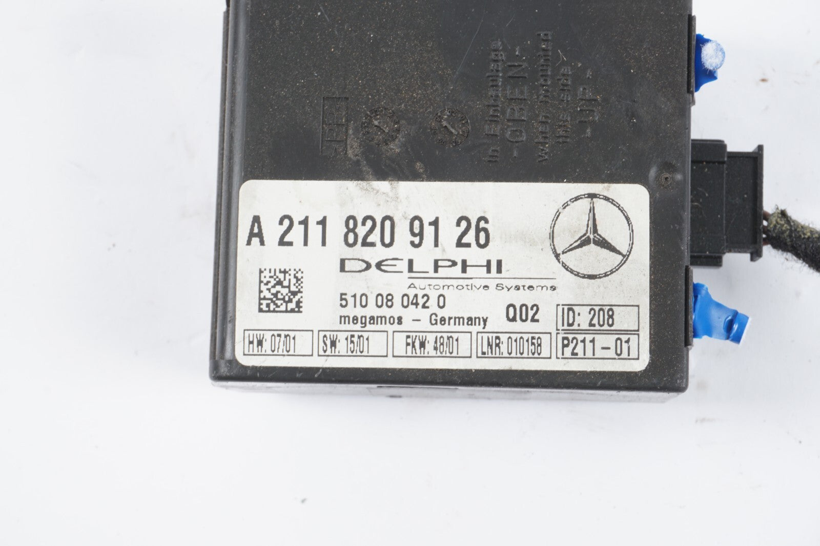 03-12 Mercedes R230 SL550 SLK350 Anti Theft Alarm Signal Control Module Unit OEM