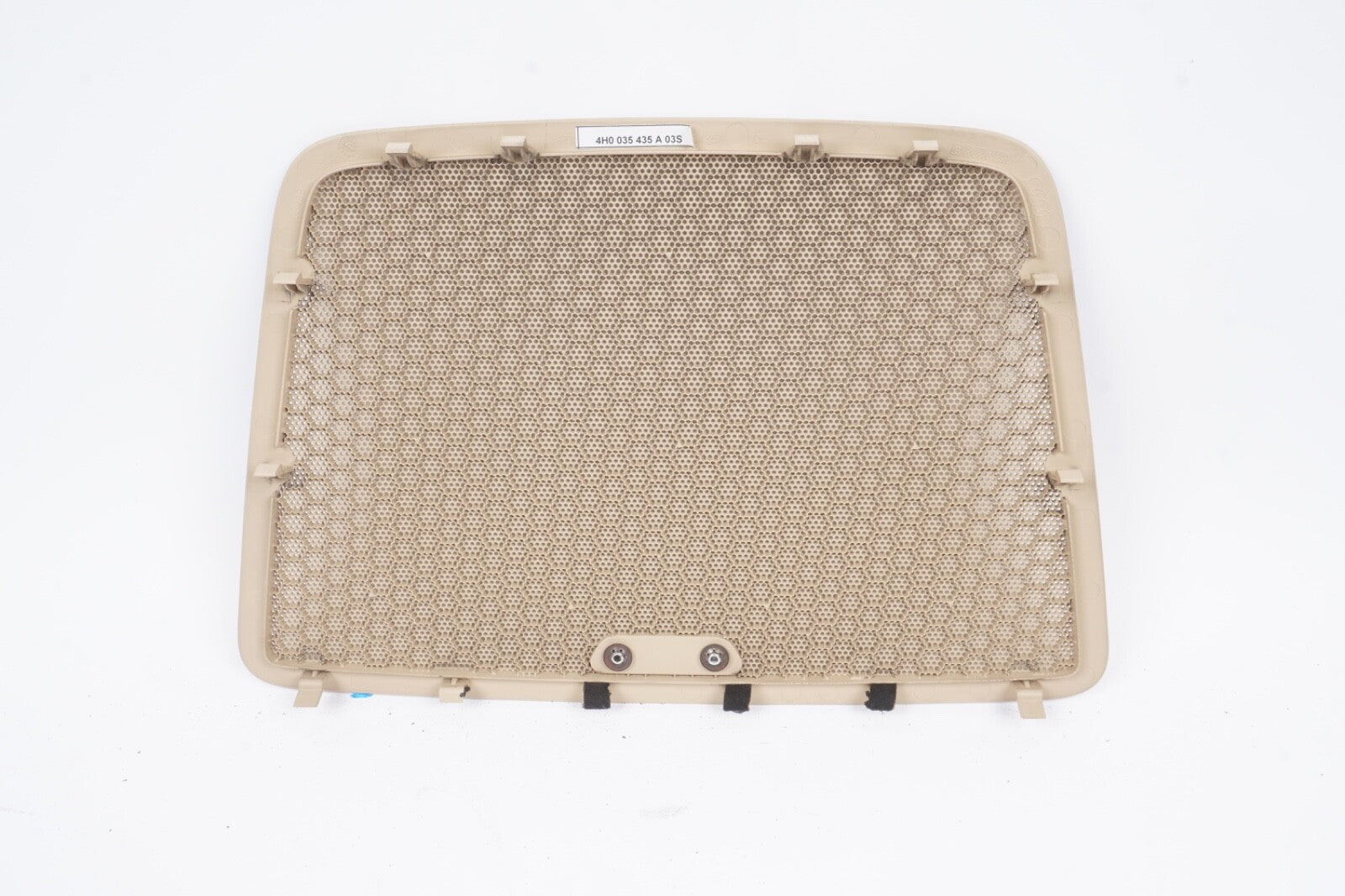 2011-2018 AUDI A8 A8L S8 - REAR DECK SPEAKER COVER GRILLE BOSE SET OEM