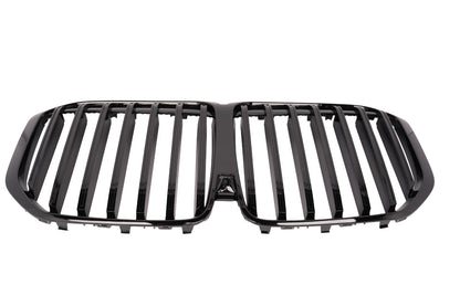 For 2025 BMW G07 X7 xDrive40i M60i Glossy Black Front Kidney Grille Grill