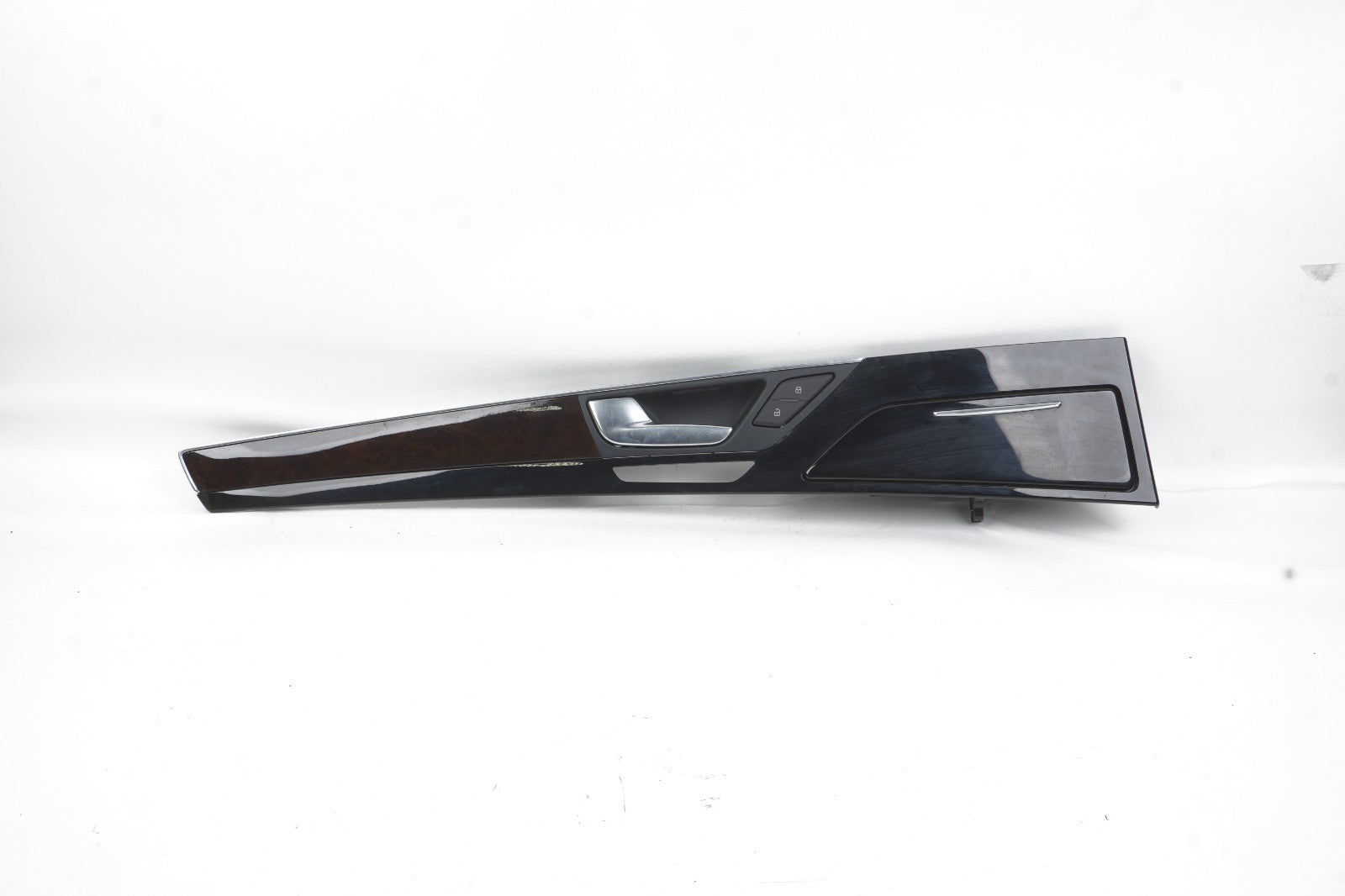 2011-2017 Audi D4 A8 A8L Rear Left Interior Door Handle w/ Trim Panel OEM