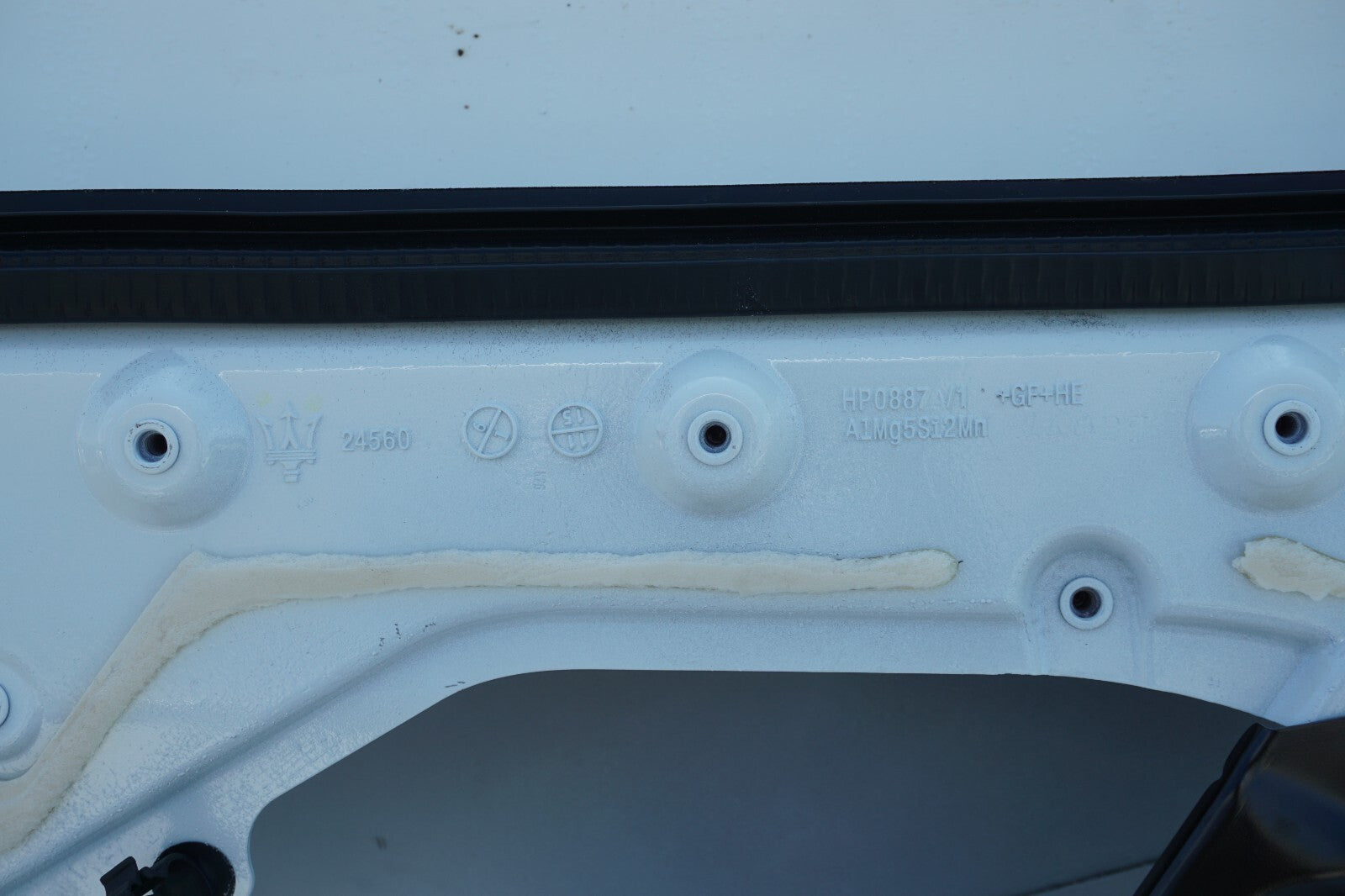 14 - 20 MASERATI QUATTROPORTE REAR LEFT DRIVER SIDE DOOR SHELL OEM