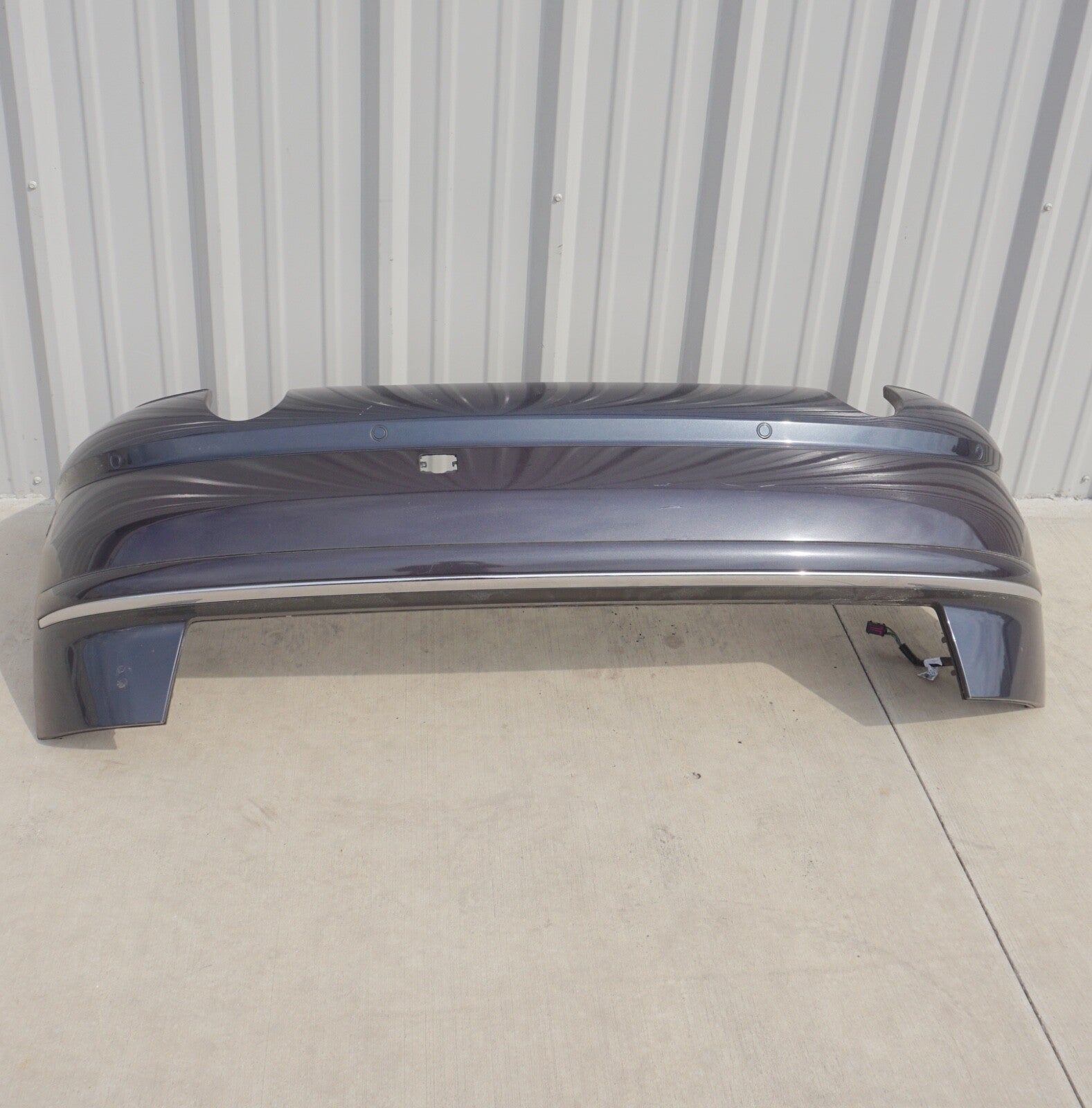 2003 - 2010 AUDI A8 Rear Bumper Cover W/ Park Assist