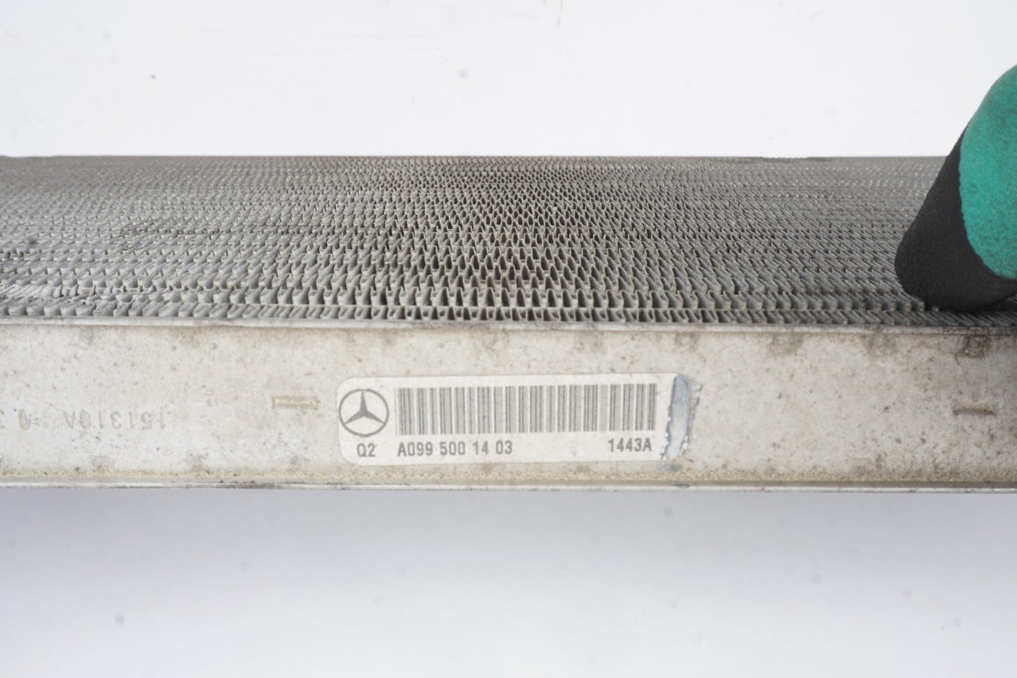 13-16 Mercedes X166 GL ML Engine Cooling Auxiliary Radiator  OEM