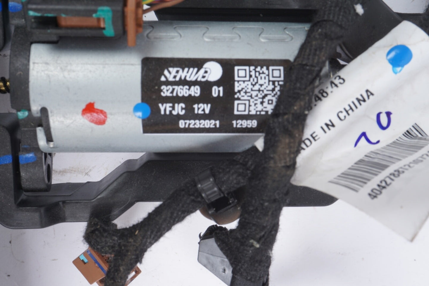 2021 - 2022 POLESTAR 2 OEM FRONT LEFT SEAT RAIL WIRE WIRING HARNESS MOTOR