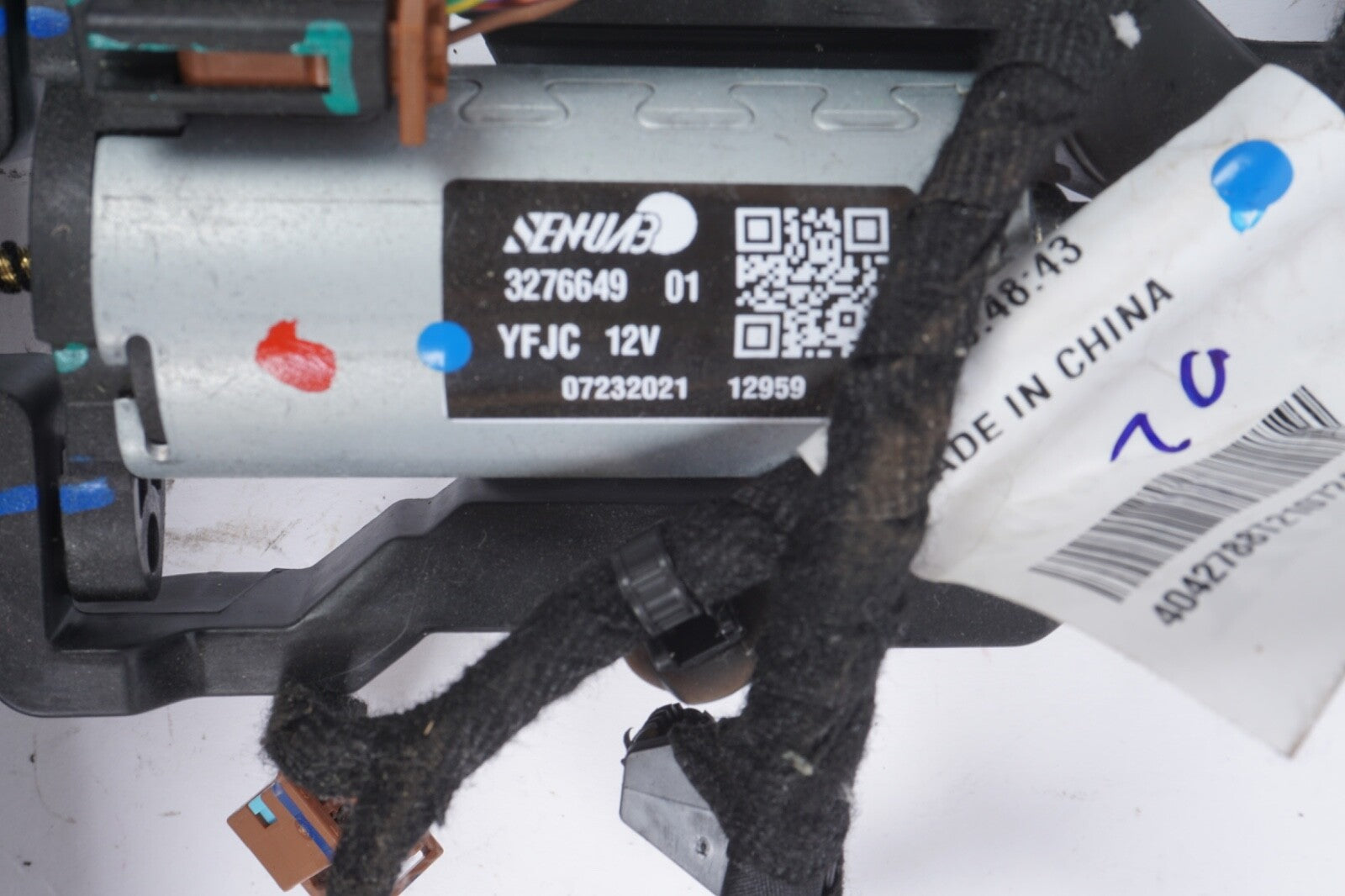 2021 - 2022 POLESTAR 2 OEM FRONT LEFT SEAT RAIL WIRE WIRING HARNESS MOTOR
