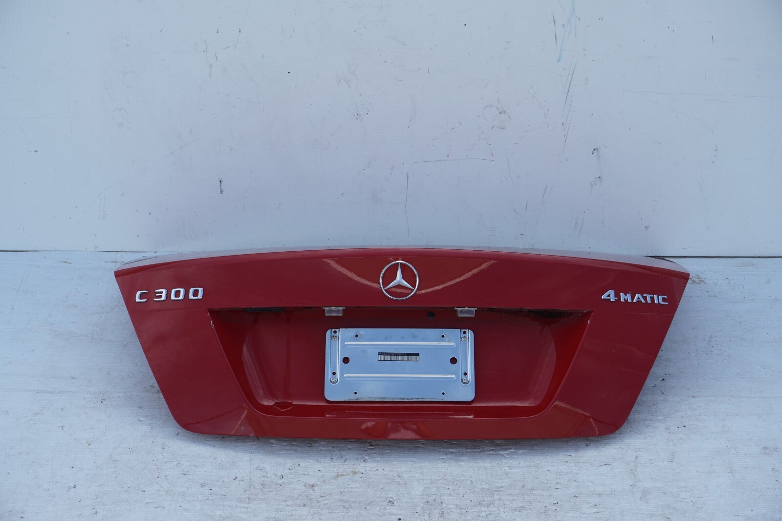 08 - 14 Mercedes W204 C300 C250 TRUNK LID OEM