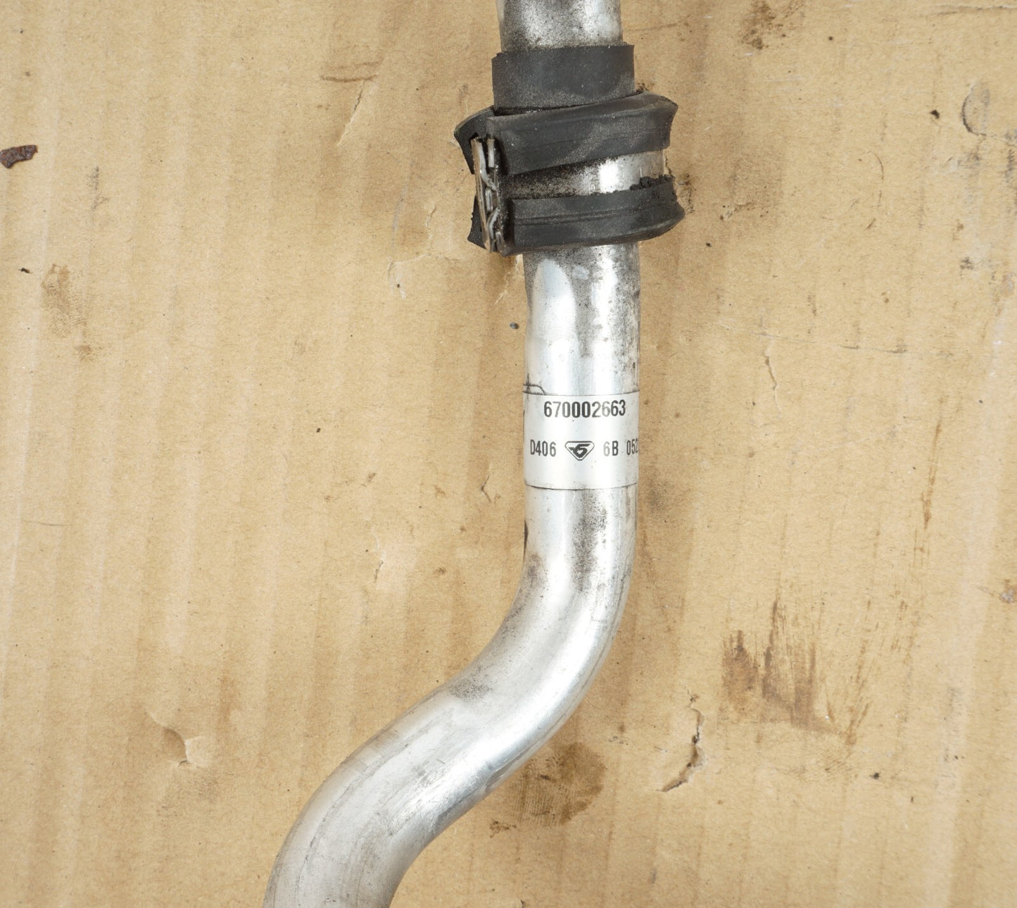 14-17 MASERATI QUATTROPORTE A/C AIR CONDITION HOSE LINE 670002663  OEM