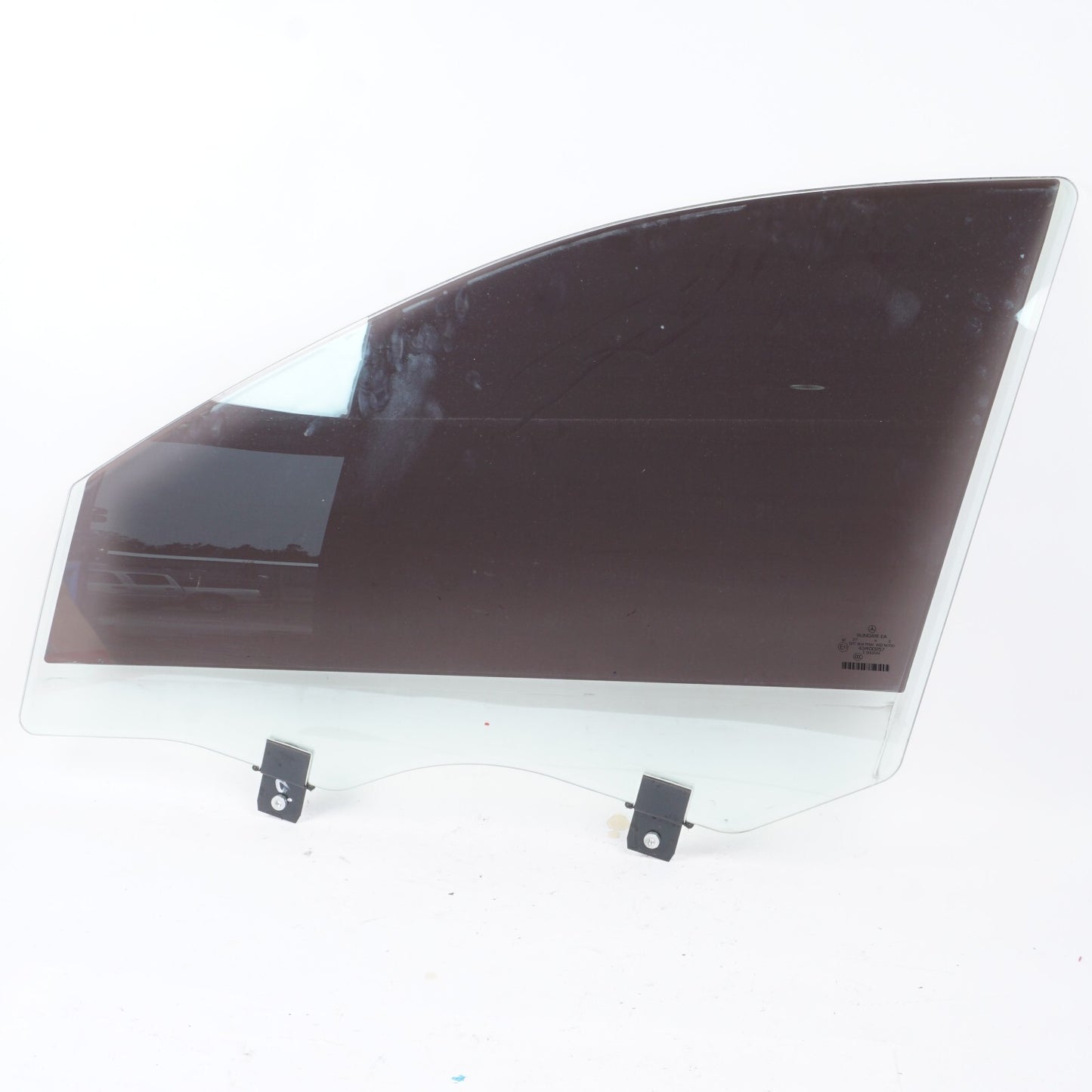 07-13 Mercedes W221 S400 S550 S63 Front Left Driver Side Door Window Glass OEM