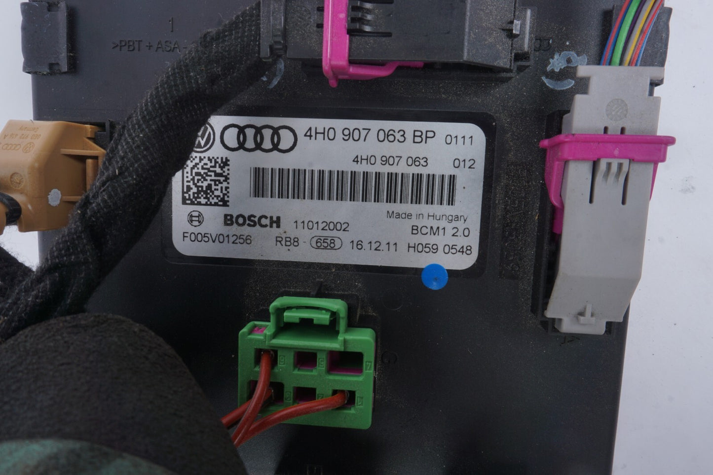 12-15 Audi A6 A7 3.0L Onboard Supply Control Module  OEM