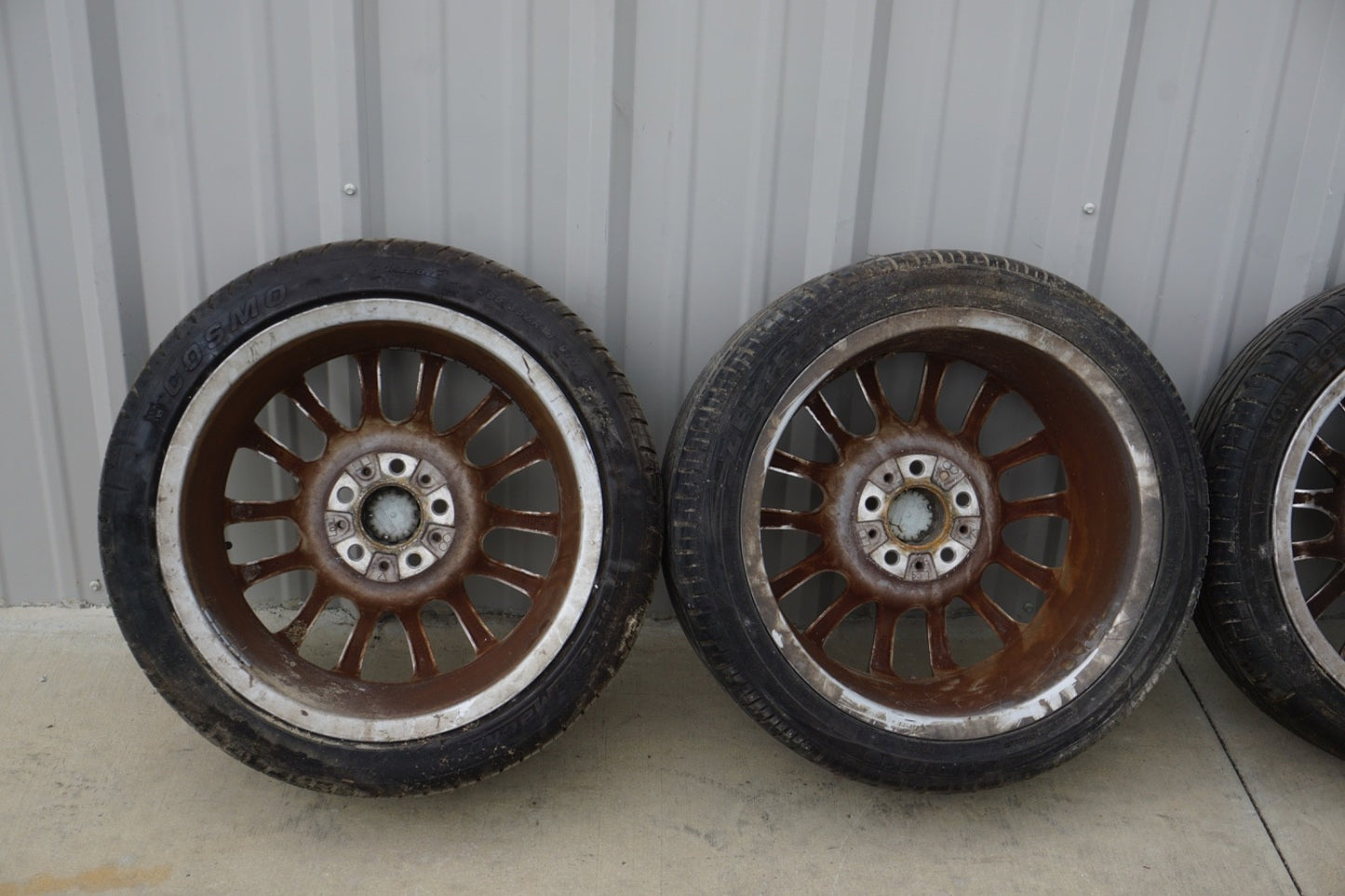 06-13 OEM BMW E90 E92 E93 328 335 Rims Rim Wheels Wheel SET R18