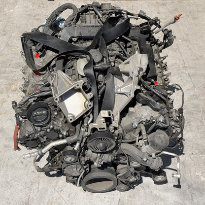 11-19 Mercedes W222 S550 GLE550 GL550 M278 RWD 4.6L V8 Engine Motor TESTED 131K