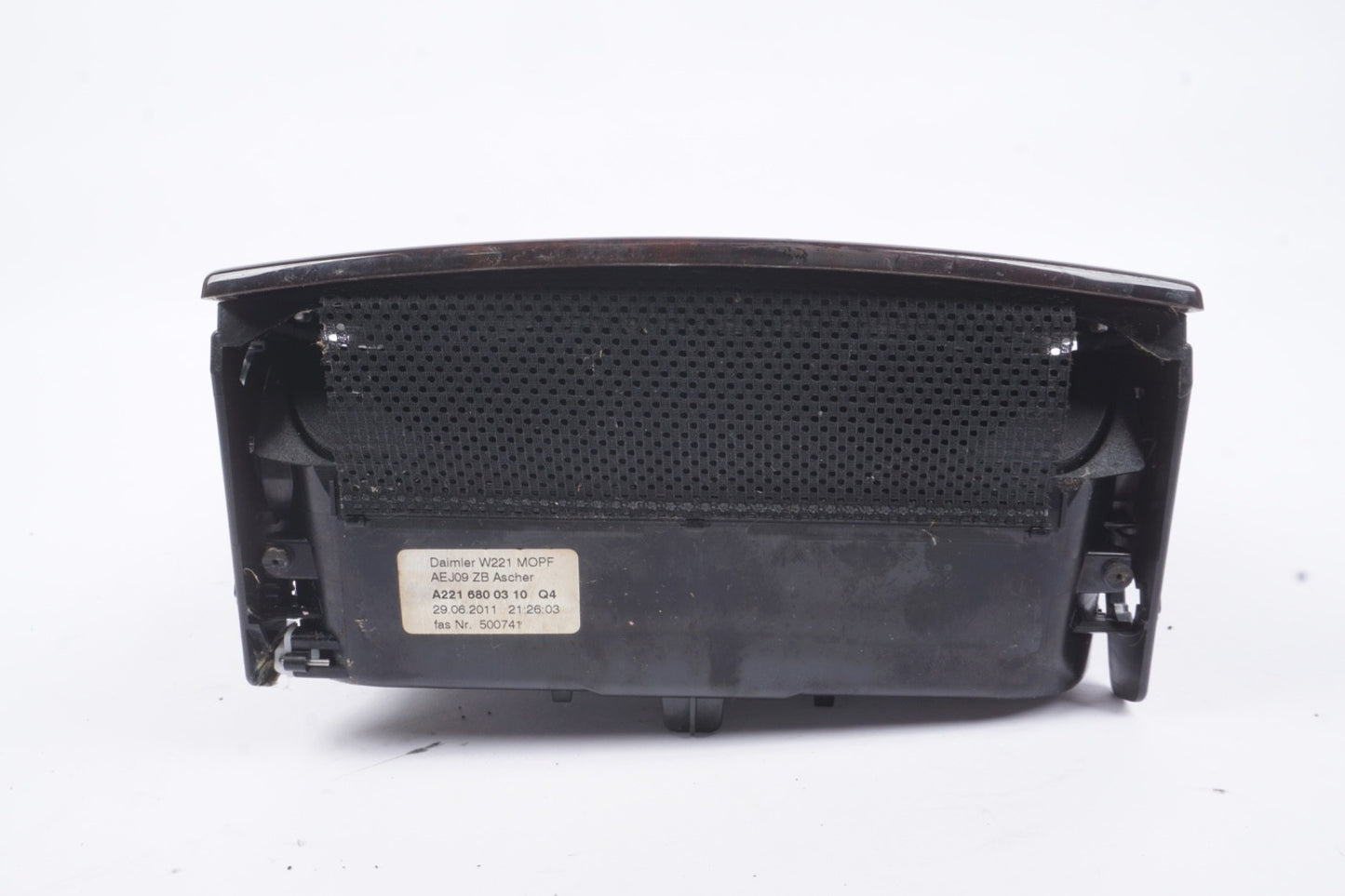 10-13 Mercedes W221 S550 S63 AMG S400 Ash Tray Ashtray Cup Holder Trim Wood OEM
