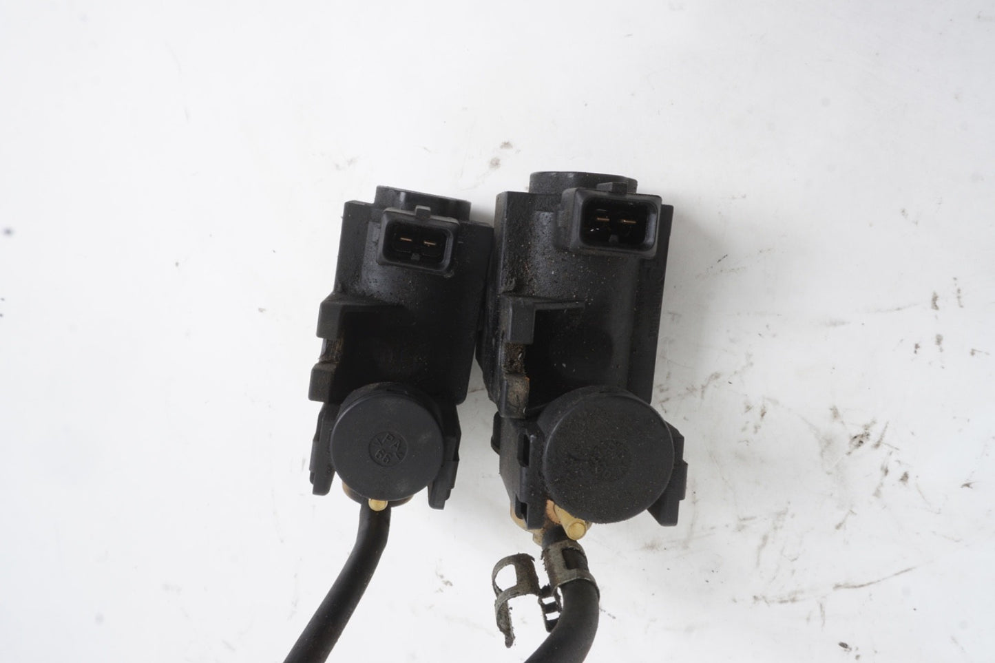 07-10 OEM BMW E82 E92 N54 Turbo Charger Air Pressure Boost Solenoid Valve SET