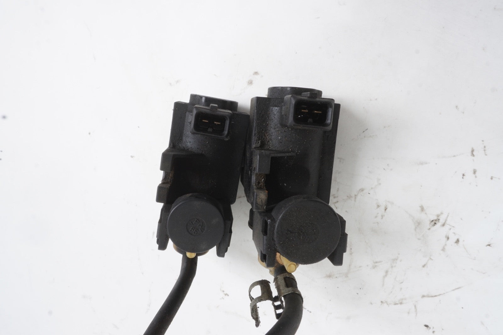 07-10 OEM BMW E82 E92 N54 Turbo Charger Air Pressure Boost Solenoid Valve SET