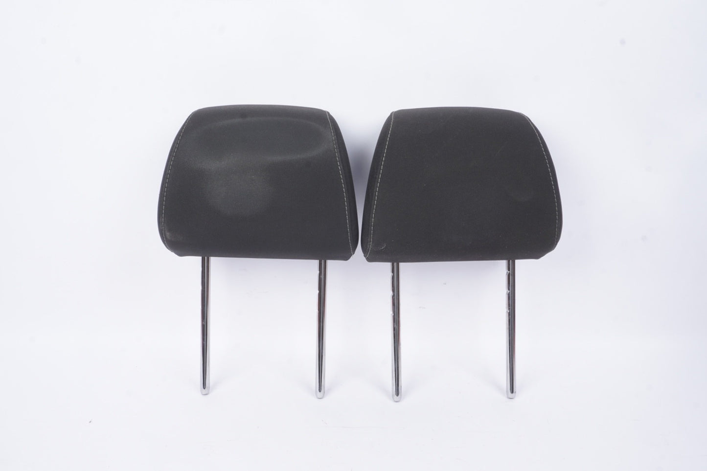 2015 - 2018 Ford Focus Front Seat Cloth Head Rest Set of 2 Black