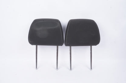 2015 - 2018 Ford Focus Front Seat Cloth Head Rest Set of 2 Black