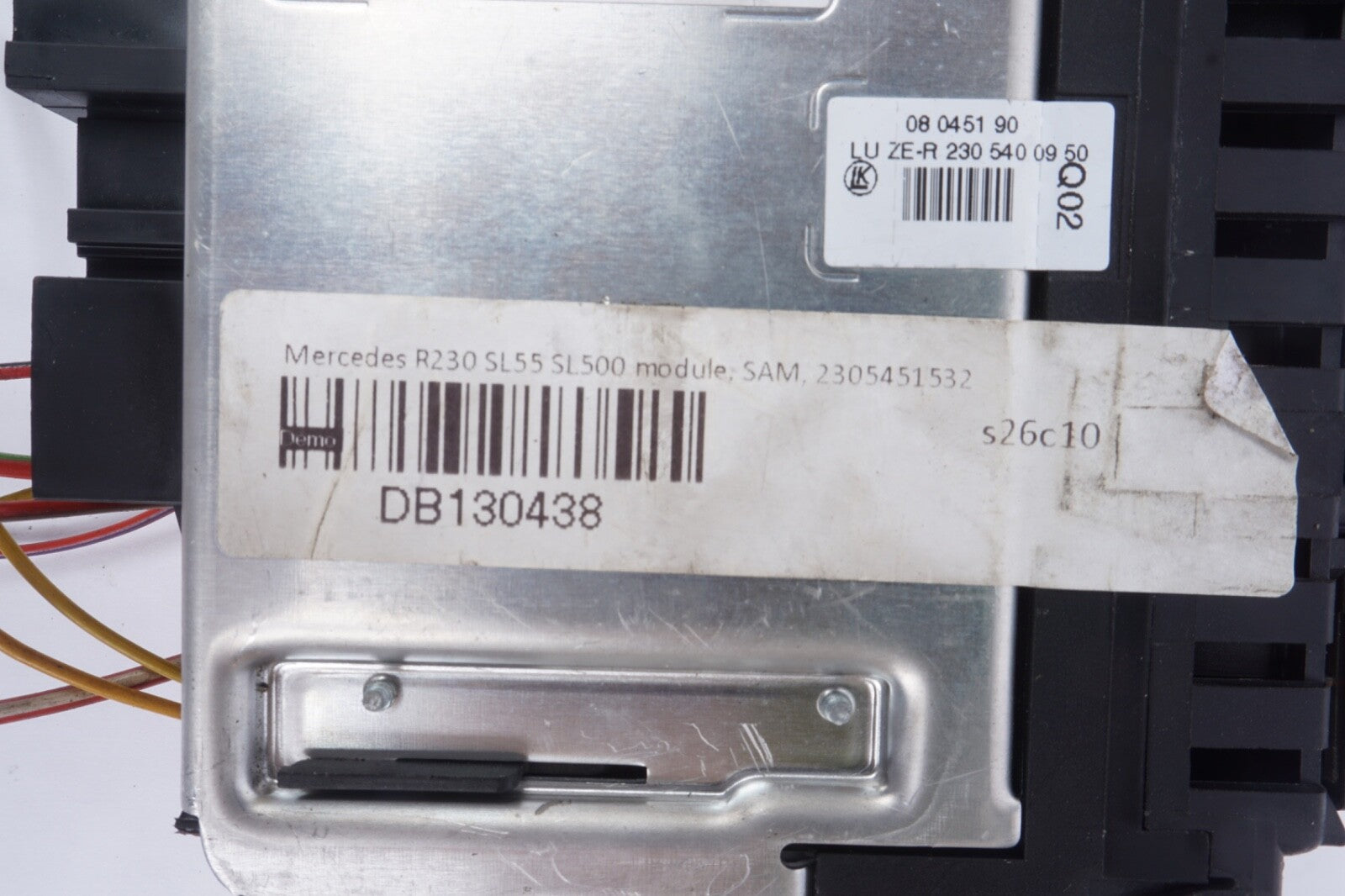 Oem 03-12 Mercedes R230 SL500 SL55 Front Right Side SAM Fuse Box Control Module