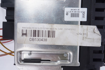 Oem 03-12 Mercedes R230 SL500 SL55 Front Right Side SAM Fuse Box Control Module