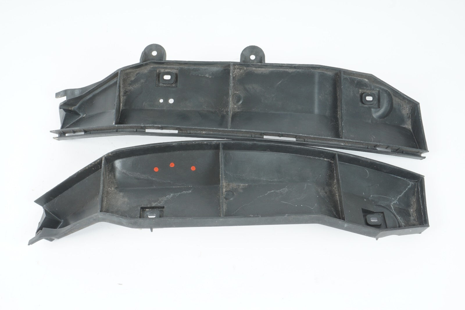 2006-2013 VOLVO C70 REAR BUMPER SUPPORT BRACKET RIGHT & LEFT SET OEM