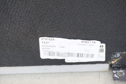 06-11 MERCEDES W164 ML63 AMG REAR TRUNK FLOOR MAT CARGO PANEL COVER