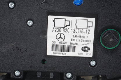 05-12 Mercedes R230 SL500 SL55 AMG Interior Overhead Dome Reading Light OEM