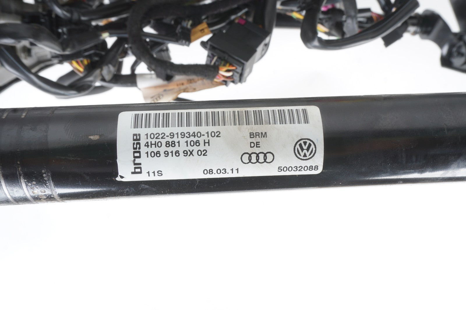 2011-2017 Audi A8 Front Right Passenger Seat Track Rail & Motors OEM