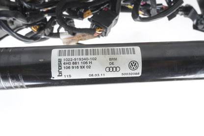 2011-2017 Audi A8 Front Right Passenger Seat Track Rail & Motors OEM