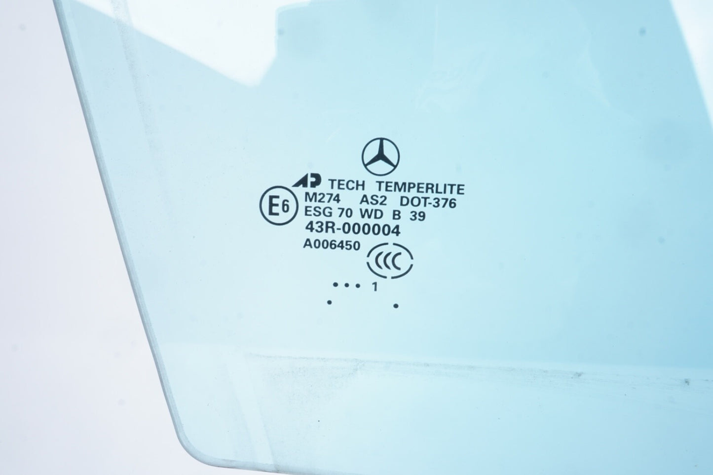 06-12 Mercedes X164 GL450 ML350 Front Right Passenger Side Window Glass OEM