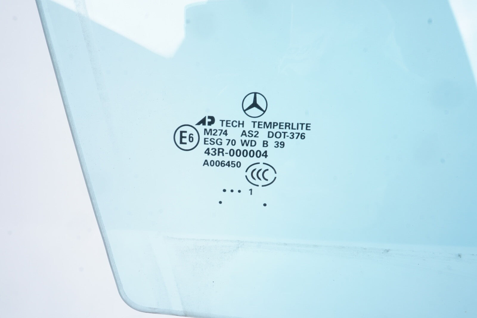 06-12 Mercedes X164 GL450 ML350 Front Right Passenger Side Window Glass OEM