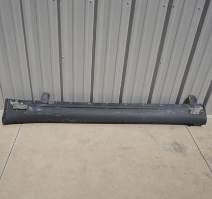 11-18 Porsche Cayenne 958 Left Driver Side Rocker Panel Side Skirt Black Oem