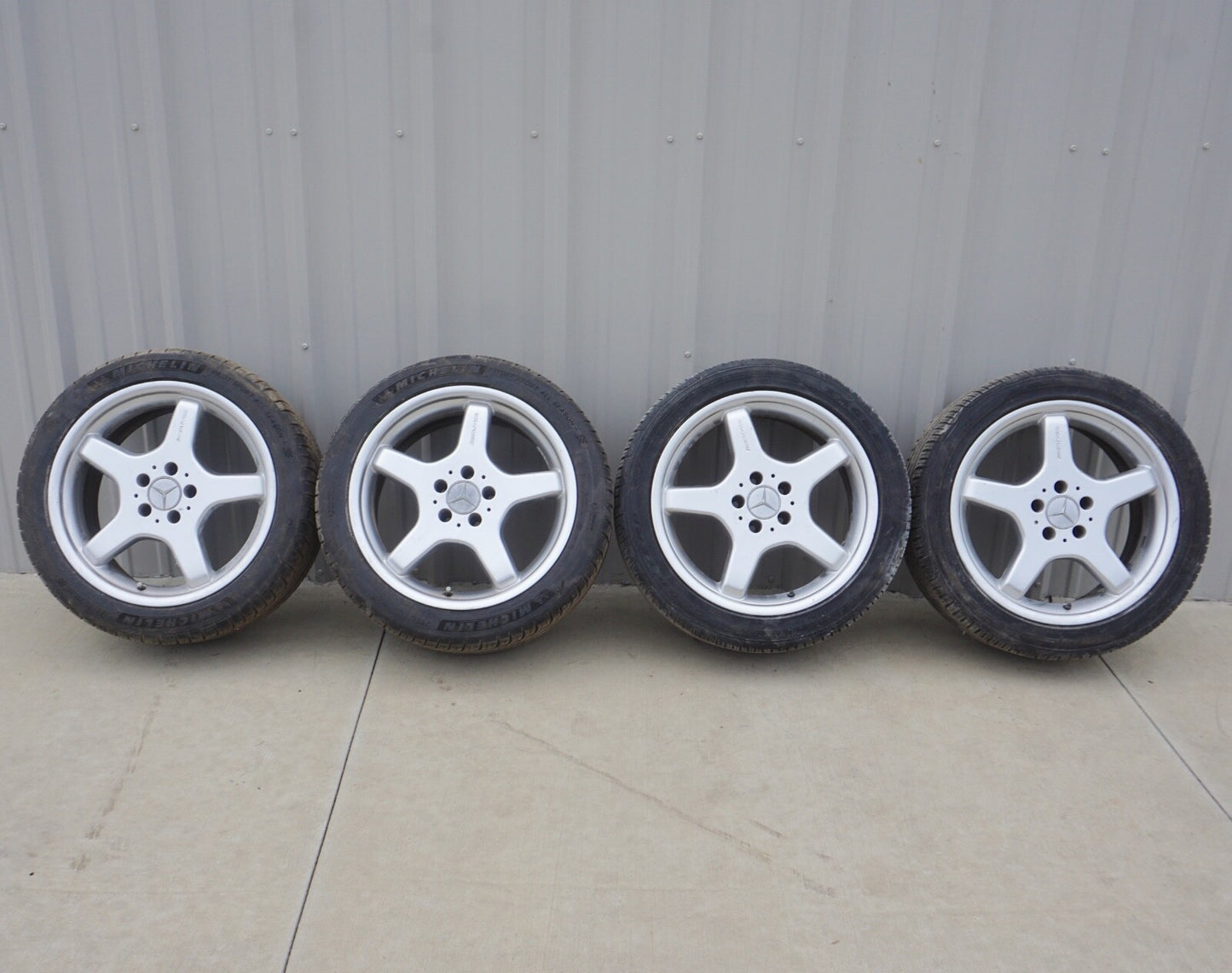 2003-2006 Mercedes-Benz R230 Wheels Rims SL500 AMG SL600 SL55 Staggered OEM 18”