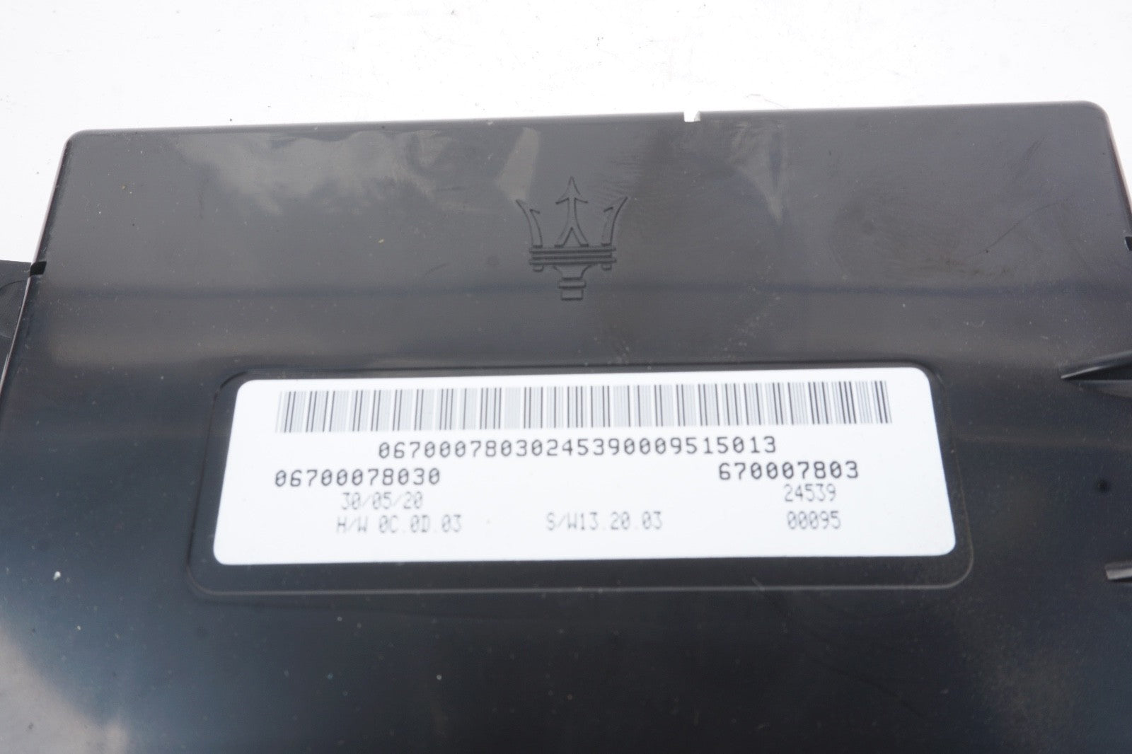 2014 - 2017 MASERATI GHIBLI TEMPERATURE CLIMATE CONTROL MODULE OEM