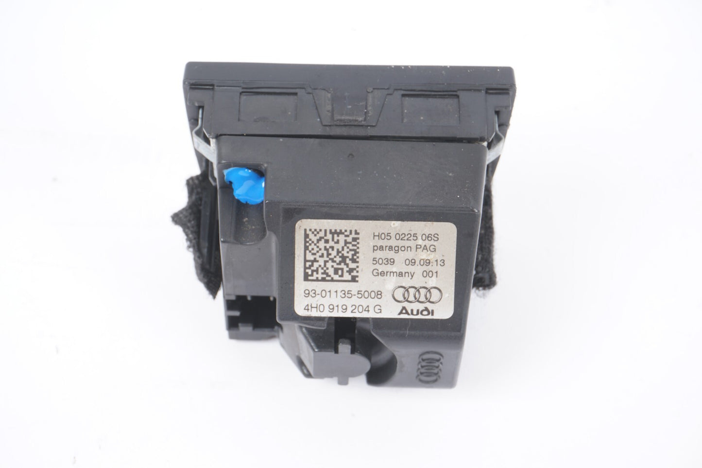 12-17 AUDI A8L A8 DASH CLUSTER SWITCH CLOCK BLACK 4H0919204G  OEM